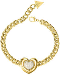 Guess női karkötő szív medállal JUBB05456JWYGS (JUBB05456JWYGS)