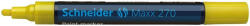 Schneider Lakkmarker, 1-3 mm "Maxx 270", sárga (TSC270S)