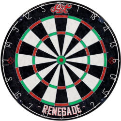 Puma Dart Products Ltd Darts tábla Shot Renegade, gömbölyű dróttal (készlet erejéig)