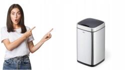 DURABLE Szemeteskosár érzékelőkkel Durable 21L ezüst (342223)