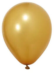 Balonevi lufi, 12" 30cm, 100db/cs, Metallic Gold, Metál Arany (LUFI490969)