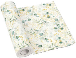 PAW Textilhatású asztali futó 40 cm x 5 m Golden Eukalyptus