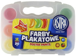 Astra Dekorfesték ASTRA 20 ml műanyag dobozos átlátszó 12 színű (301117002) - papir-bolt