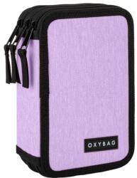 KARTON P+P Penar copii cu trei compartimente, mov - Oxybag Penar