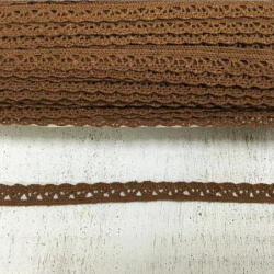  Pamut csipke barna, mérete: 1cm x 2 m