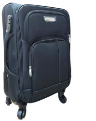 Leonardo Da Vinci Wizzair Priority bőrönd 55 x 38 x 20/23 cm bővíthető fekete Leonardo (le-1901-black-s)