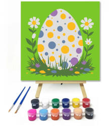  Tündéri pöttyös tojás - gyerek számfestő készlet