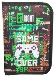 St. Majewski Penar neechipat 1 fermoar 2 extensii Majewski, Gama St. Right, Colectia Stright Game Over 2025, PC-03, 21x14x3.5 cm (5903235681462) Penar