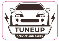  Abtibild auto TUNEUP 8, 5 x 8, 5 cm din vinil ORACAL, rezistent la exterior (080823-6)