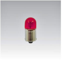  Set 10 becuri cireasa rosii 24V 5W BA15s G18 pentru semnalizare auto (280724-8)