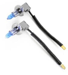  Set becuri HOD H1 55W 12V cu efect xenon, pentru far auto (2 buc) (TCT-2260)