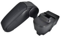  Cotiera auto neagra pentru Opel Corsa D (2006-2014), montaj pe tunel central (251120-10)