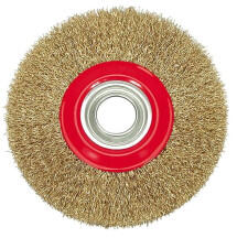  Perie circulara din sarma 125 mm pentru curatare metal si îndepartare rugina, 06978 (300623-3)