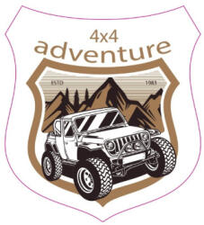  Abtibild auto Adventure 4x4 din ORACAL, 13 cm, TAG 007/T2 (281022-4)