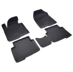  Set covorase cauciuc tip tavita pentru Hyundai Santa Fe IV (2018+), negru (071119-6)