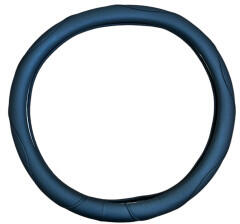  Husa volan neagra din imitatie de piele, marimea M (37-39 cm), CST08 (150924-8)