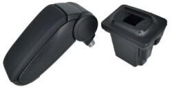  Cotiera auto neagra compatibila Seat Leon 1P (2005-2012) cu montaj pe tunel (251120-8)