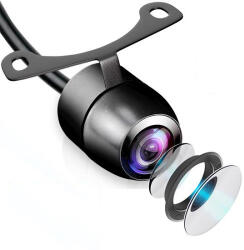  Camera marsarier HD 2în1 PAL 12V cu traiectorie dinamica, cablaj + freza 20 mm (060320-6-1)