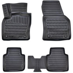  Set covoare auto din cauciuc tip tavita pentru VW Tiguan Allspace 2019+ (4 buc) (130923-1)