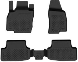 Sahler Covorașe auto 4.5D Sahler pentru Volkswagen T-Cross 2022-2024 - TPE SEBS premium, tip tavă, antiderapante (VW-TCR019GG)