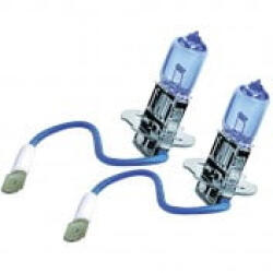  Set 2 becuri auto H3 55W 12V cu efect xenon (HOD), pentru faruri (TCT-3215)
