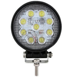  Proiector LED auto 27W Spot Beam 30° 12-24V, IP67, suport reglabil (CH07) (TCT-3063)