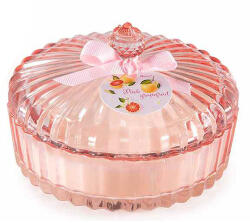 Decorer Lumanare parfumata in borcan sticla aroma Grapefruit Roz Ø 13 cm x 9 H (A14.16.61A)