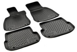  Covorase auto cauciuc tip tavita pentru Audi A6 C6 4F (2004-2011), set 4 buc (011119-3)