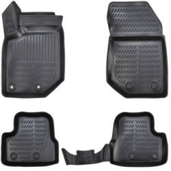  Set covorase auto tip tavita pentru Jeep Avenger 2023+ (benzina), TPE negru, 4 buc (250724-14)