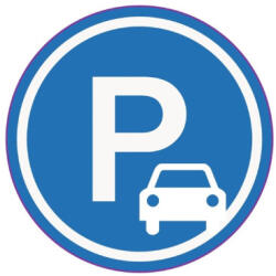  Abtibild indicator „Parcare din autocolant ORACAL, 14 cm, Cod TAG 023/T2 (281022-20)