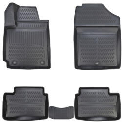  Set covoare cauciuc tip tavita pentru Kia Picanto 2024+ (4 piese), negre (141125-8)