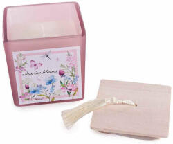 Decorer Lumanare parfumata in borcan sticla Sunrise Bloom cm 8 x 8 x 8, 5 H (A14.16.75A)