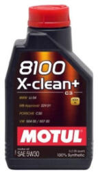  Ulei motor Motul 8100 X-clean+ 5W-40 1L, 100% sintetic, ACEA C3 (270323-5)