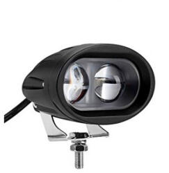  Proiector LED auto 6D 20W 12-24V, Spot Beam 30°, IP67, geam transparent (110119-2)