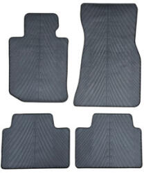  Set covoare cauciuc BMW Seria 3 G20 (2018+) negru, cu bordura 1 cm, KROM017 (130125-5)