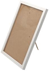 Procart Rama foto A4 vintage din lemn gri, pentru perete sau birou, montaj vertical/orizontal (W09A055-1)