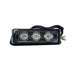 LAMPA LED stroboscopica profesionala 12/24V, 3 LED, cu talpa cauciuc (ART572) (110817-5)