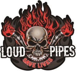  Abtibild auto decorativ Loud Pipes pentru exterior si interior, 13x12 cm (XL-12) (300923-27)