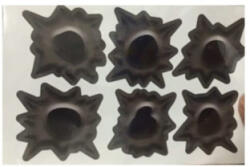  Abtibild 3D cu urme de gloante mari, set 6 bucati, cod 3D-FK6 (270716-20)