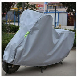  Prelata moto premium 2XL Oxford 210D impermeabila, cu interior vatuit 2.7x1x1.25 m (050225-7)