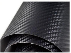  Folie carbon 3D neagra 1m x 1.5m, aplicare fara bule (CF-10BL/MQ-05) (TCT-1608)