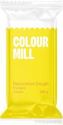 Colourmill Pastă de zahăr pentru îmbrăcare și modelare Colour Mill - Galben 250 g