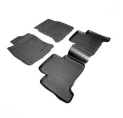  Set covorase auto tip tava din cauciuc pentru Toyota Land Cruiser J120 Prado (2002-2009) (111119-18)