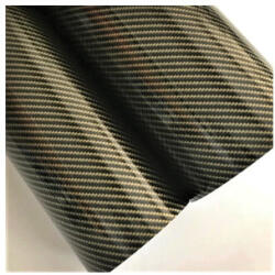  Folie carbon negru 9D Premium pentru colantare, 1, 5 m x 1 m (OEM) (121222-6)