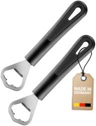 Westmark Desfacator sticle Westmark Gentle, set 2 bucati, otel inoxidabil si plastic, negru (280822E4)