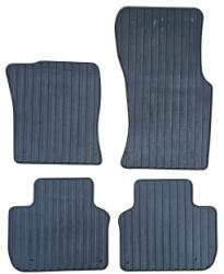  Set covoare din cauciuc pentru Jaguar XF X260 (2015+) cu bordura 1 cm, negre (130125-10)