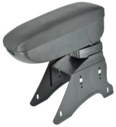  Cotiera auto universala neagra, cu baza metalica si inaltime reglabila (Cod 480) (211116-23)