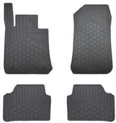  Set covoare cauciuc pentru BMW Seria 3 E90/E91 (2004-2012), negru, cu fixare (140125-8)