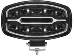  Proiector LED auto 2 faze cu DRL alb/portocaliu, 12V-24V, omologare E9 (Cod 202507) (040226-7)