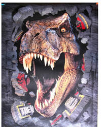  Abtibild 3D cu dinozaur realist pentru decor si proiecte creative, cod 3D-3 (TCT-4541)